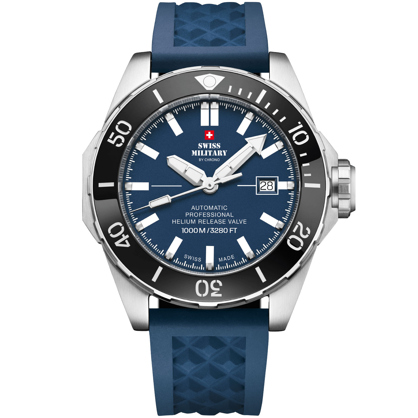 Часы Swiss Military Diver 1000m SMA34092.05